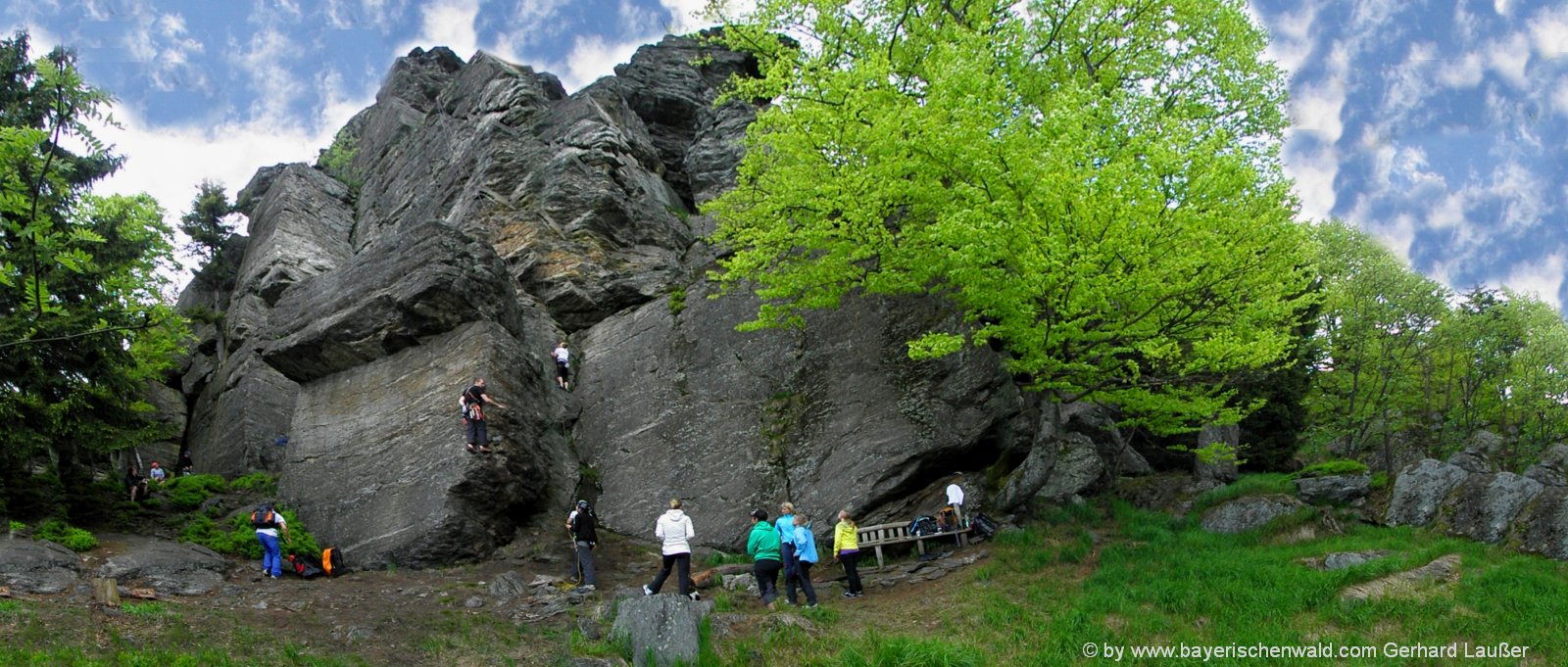 Wanderurlaub Bayersicher wald Wandern am Eck Riedelstein